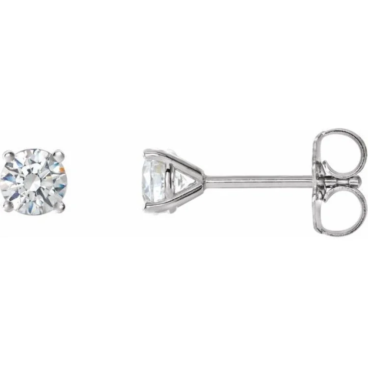 Ladies earrings remembrance piece -Platinum 3/4 CTW Natural Diamond Cocktail-Style Earrings