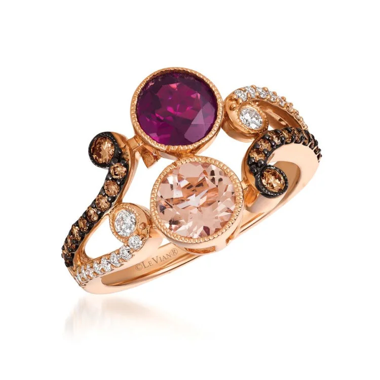 Ladies rings valentine’s day -Le Vian 14K Strawberry Gold Ring