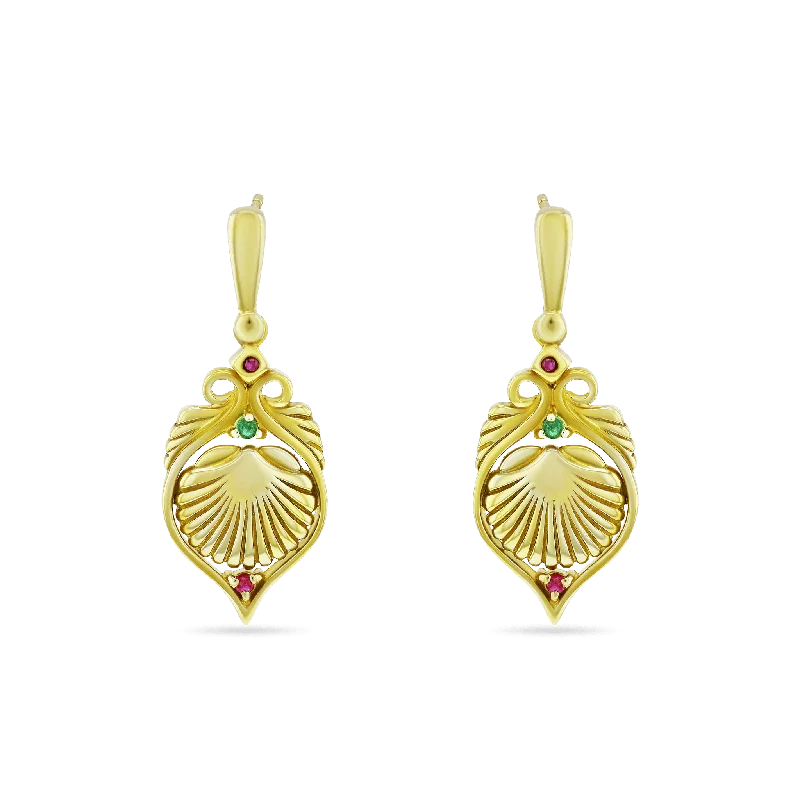 Ladies earrings bridal jewelry -Yamuna Earrings