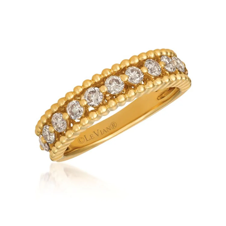 Ladies rings designer brand -Le Vian 14K Honey Gold Ring