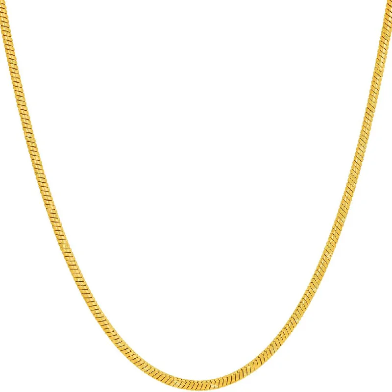 ladies necklaces extravagant-1.9mm Snake Chain Necklace