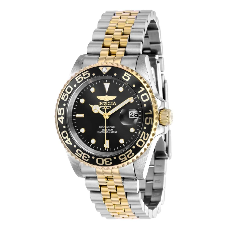 ladies bracelets limited edition-Invicta Women's Watch - Pro Diver Steel Bracelet Date Display Rotating Bezel | 37166