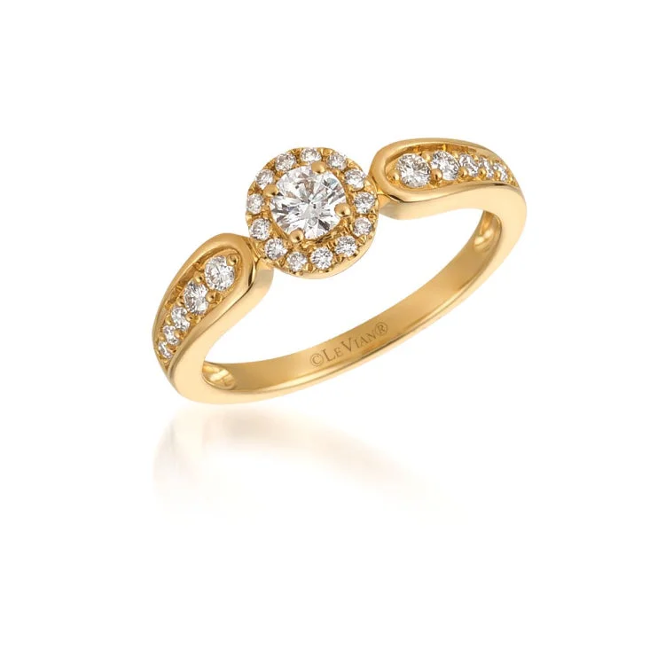 Ladies rings thai motif -Le Vian 14K Honey Gold Ring