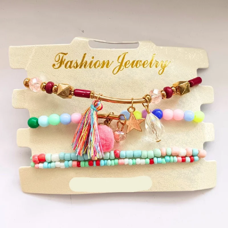 ladies bracelets name-Darshana Jewels Pinterest Inspired Pretty Beads Bracelet