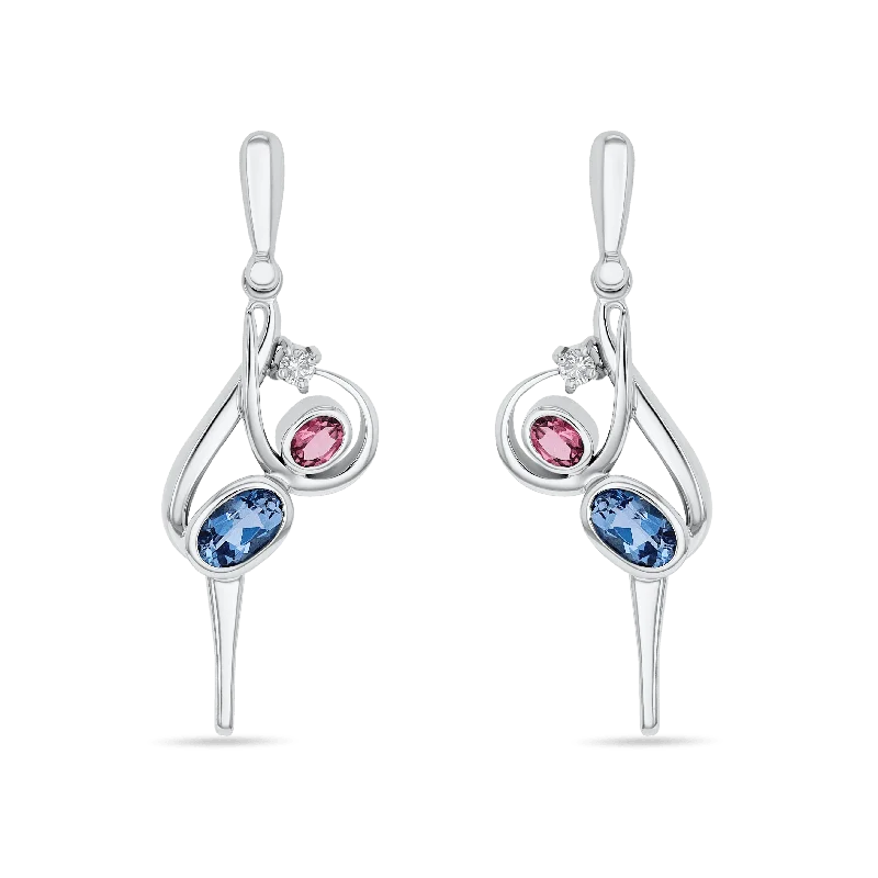 Ladies earrings classic charm -Natarjasana Earrings