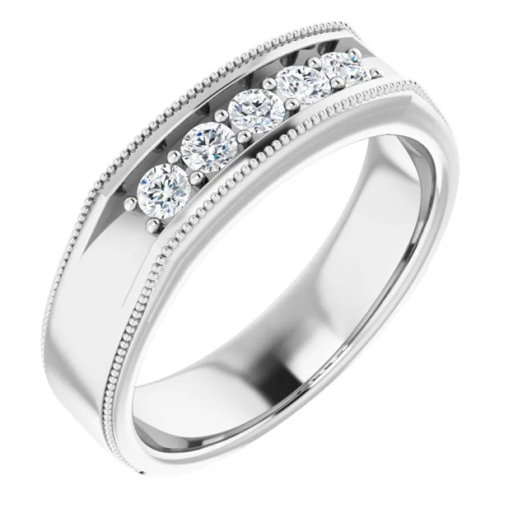 Ladies rings remembrance piece -14K White 1/3 CTW Natural Diamond Ring