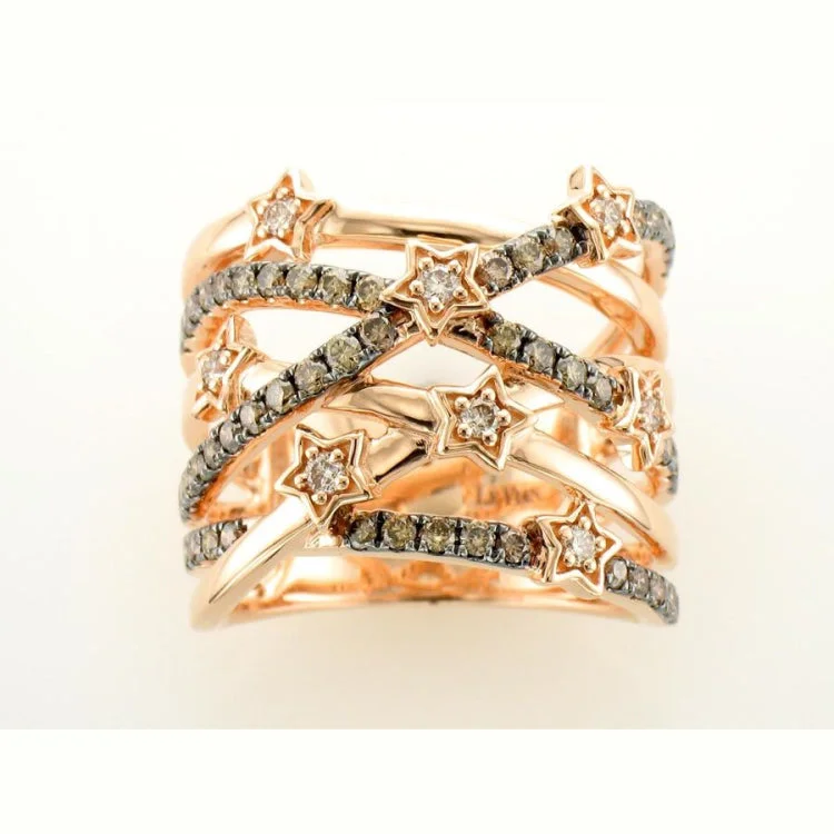 Ladies rings 1920s inspired -Le Vian 14K Strawberry Gold Ring